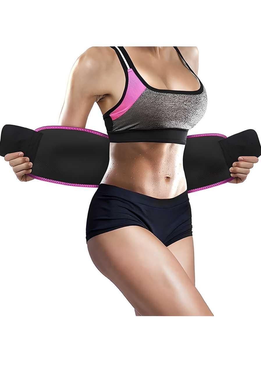Product Description:
Stay fit anytime, anywhere with the Adjustable Waist Trimmer Belt. Designed for both men and women, this lightweight and portable sweat belt helps support your core during workouts while enhancing sweat and heat around your waist for better results.

Made from high-quality, latex-free neoprene, the belt provides excellent durability and comfort. The premium neoprene fabric offers soft tissue support and features a non-slip inner layer to keep the belt securely in place during exercise o